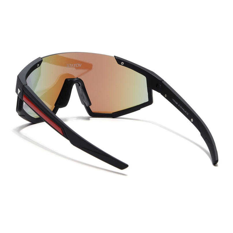 Drift Sunglasses (Multicolor Lens | Matt Black Frame - MG5219)