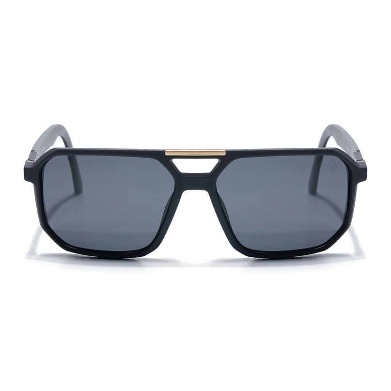Eyejack Grey Wayfarer Polarized Sunglasses for Men & Women (SR012PCL1113)