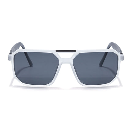 Eyejack Transparent Wayfarer Polarized Sunglasses for Men & Women (SR012PCL1114)