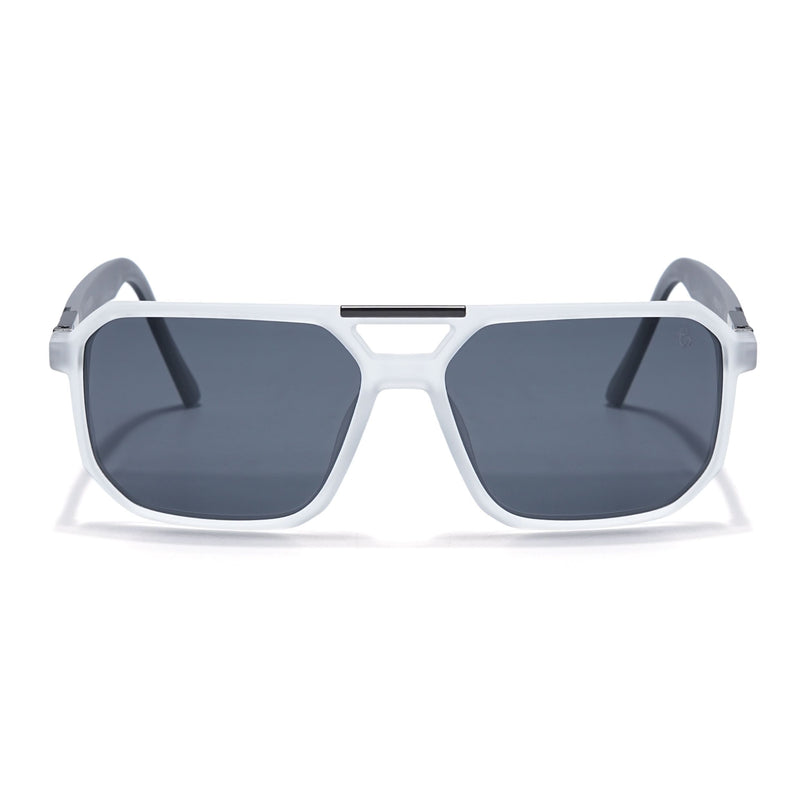 Eyejack Transparent Wayfarer Polarized Sunglasses for Men & Women (SR012PCL1114)