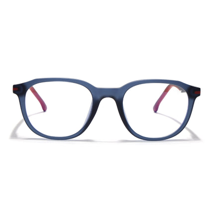 Voyage Blue Wayfarer Eyeglasses for Men & Women (SV001FMG7434-C6)