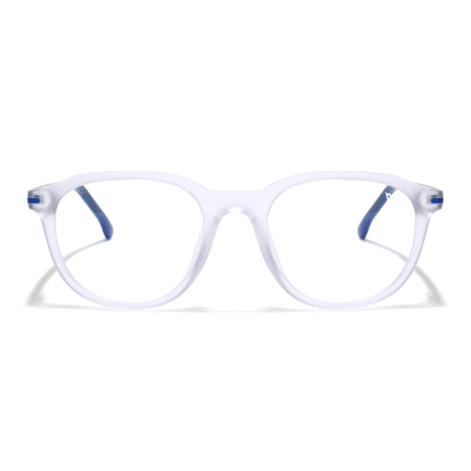 Voyage Transparent Wayfarer Eyeglasses for Men & Women (SV001FMG7436-C8)