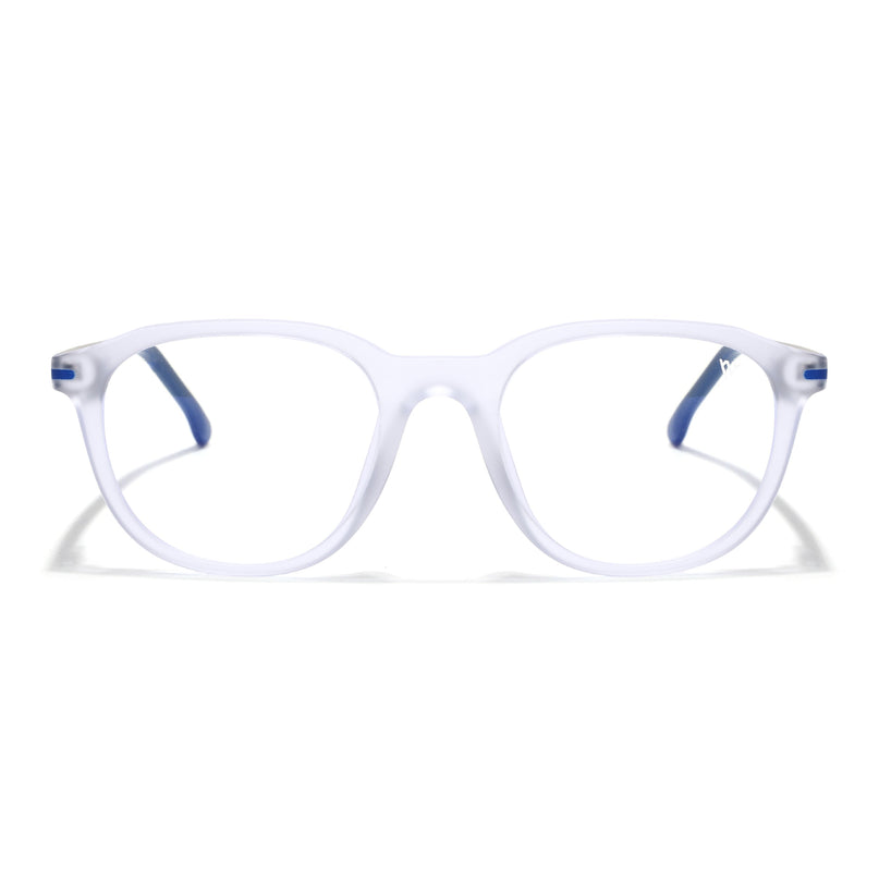 Voyage Transparent Wayfarer Eyeglasses for Men & Women (SV001FMG7436-C8)