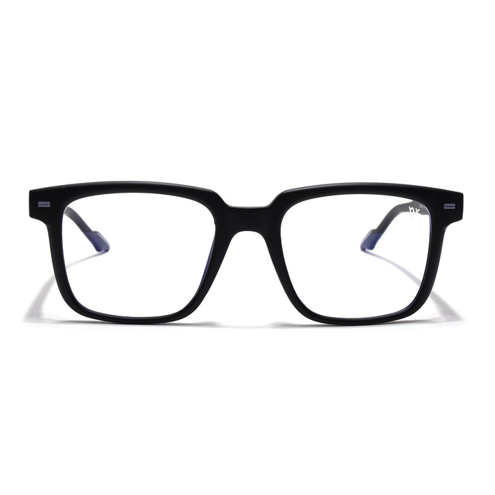 Voyage Black Square Eyeglasses for Men & Women (SV003FMG7447-C3)