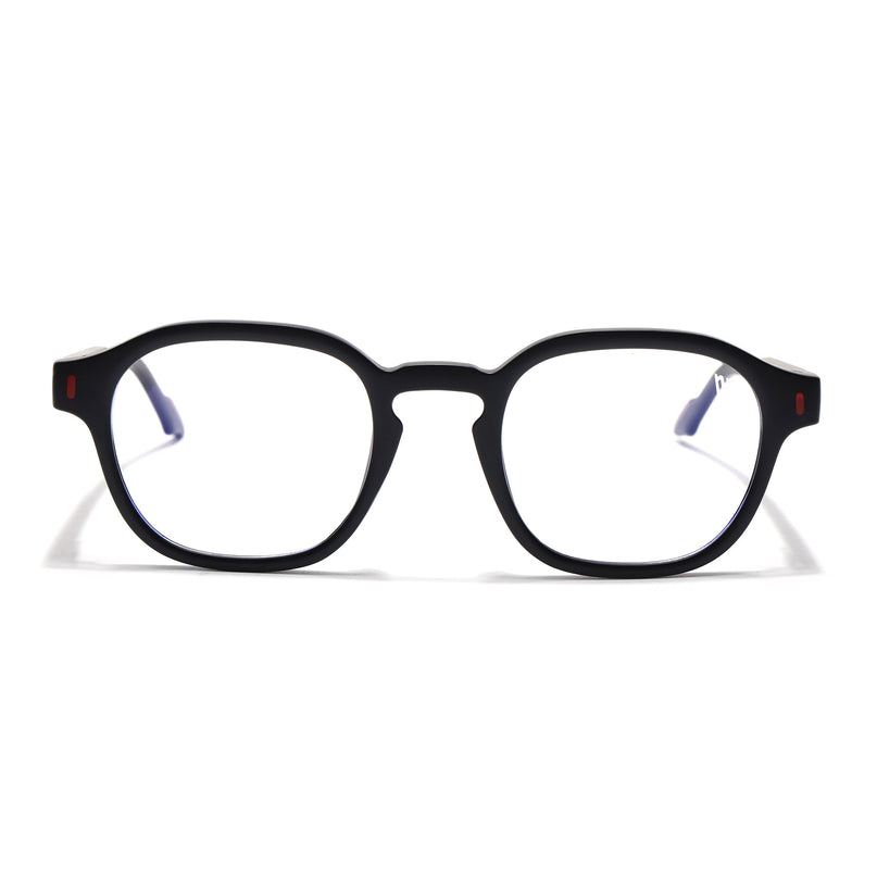 Voyage Black Wayfarer Eyeglasses for Men & Women (SV004FMG7453-C1)