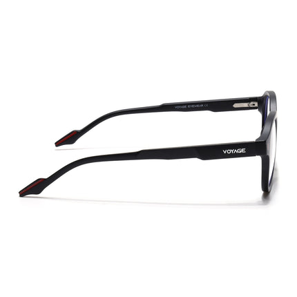 Voyage Black Wayfarer Eyeglasses for Men & Women (SV004FMG7453-C1)