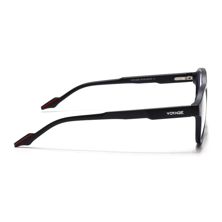 Voyage Black Wayfarer Eyeglasses for Men & Women (SV004FMG7453-C1)