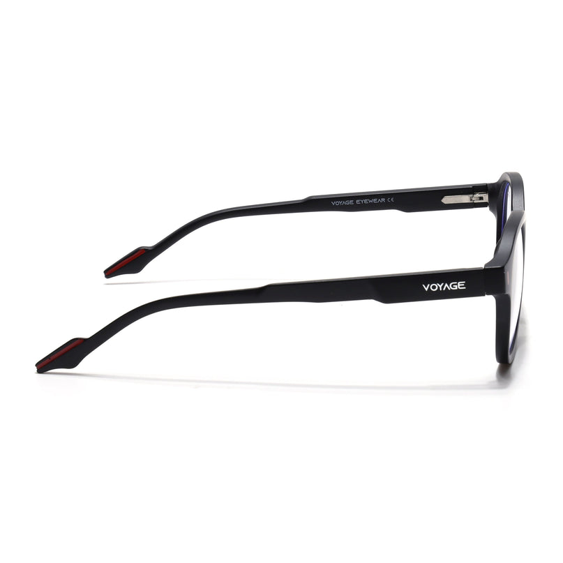 Voyage Black Wayfarer Eyeglasses for Men & Women (SV004FMG7453-C1)