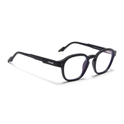 Voyage Black Wayfarer Eyeglasses for Men & Women (SV004FMG7454-C2)