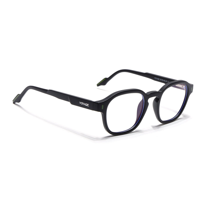 Voyage Black Wayfarer Eyeglasses for Men & Women (SV004FMG7454-C2)