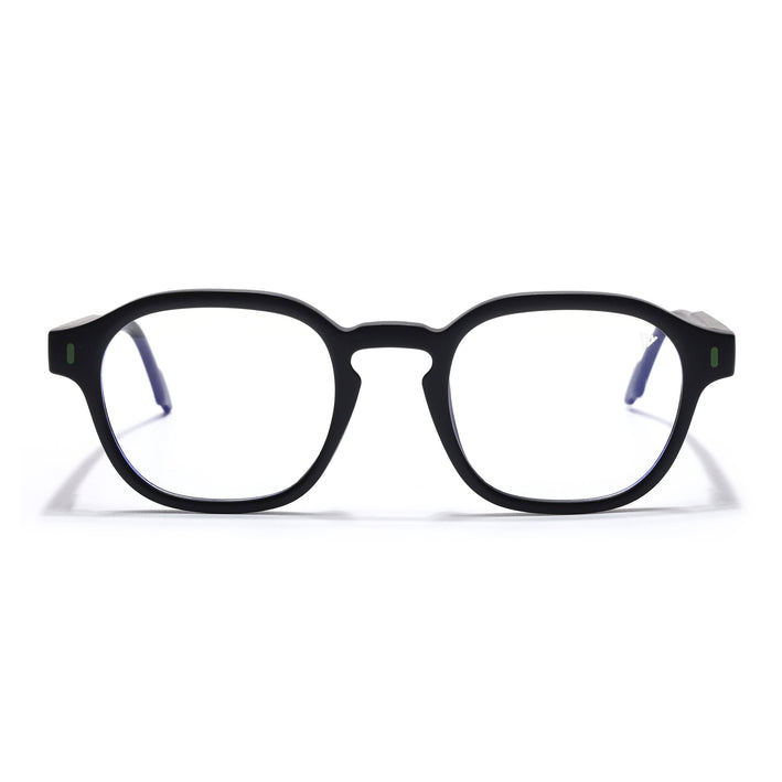 Voyage Black Wayfarer Eyeglasses for Men & Women (SV004FMG7454-C2)