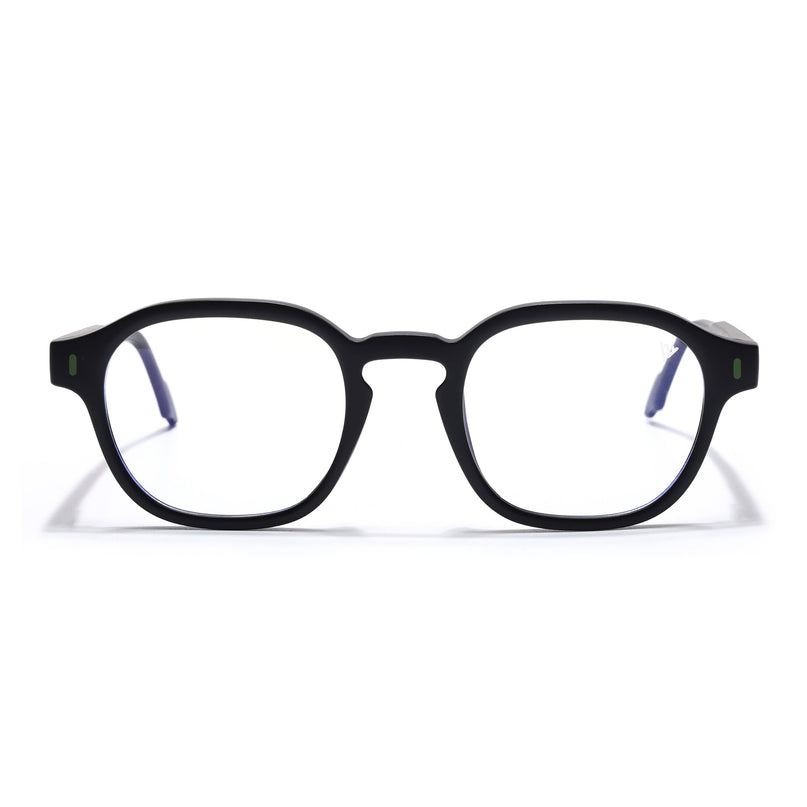 Voyage Black Wayfarer Eyeglasses for Men & Women (SV004FMG7454-C2)