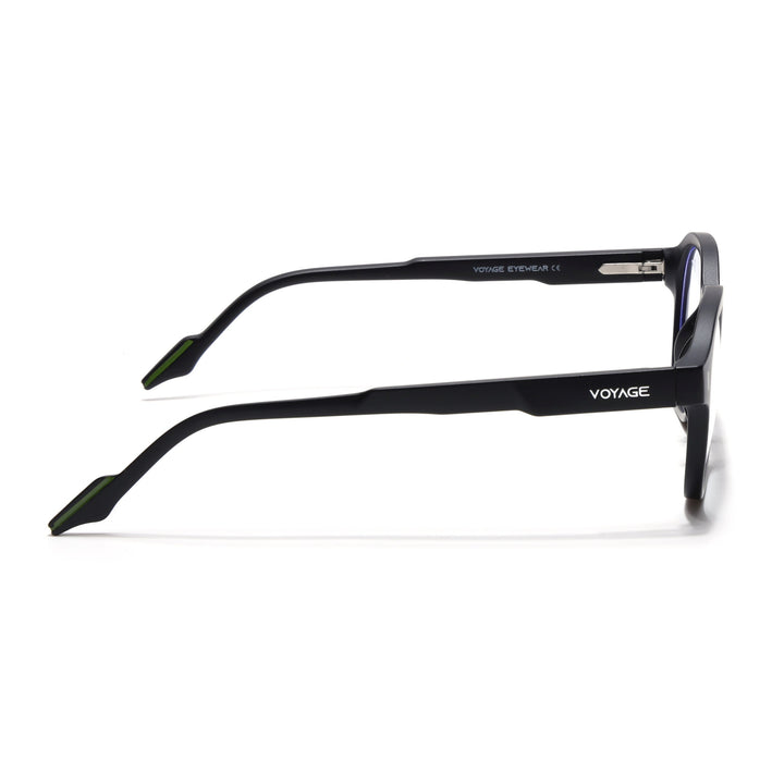 Voyage Black Wayfarer Eyeglasses for Men & Women (SV004FMG7454-C2)