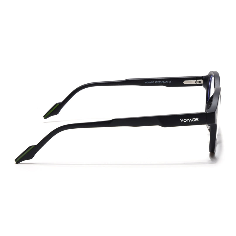 Voyage Black Wayfarer Eyeglasses for Men & Women (SV004FMG7454-C2)