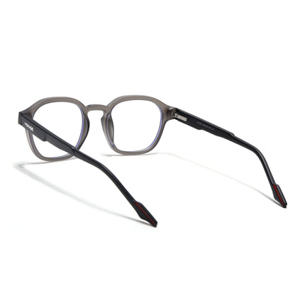 Voyage Dark Grey Wayfarer Eyeglasses for Men & Women (SV004FMG7456-C4)