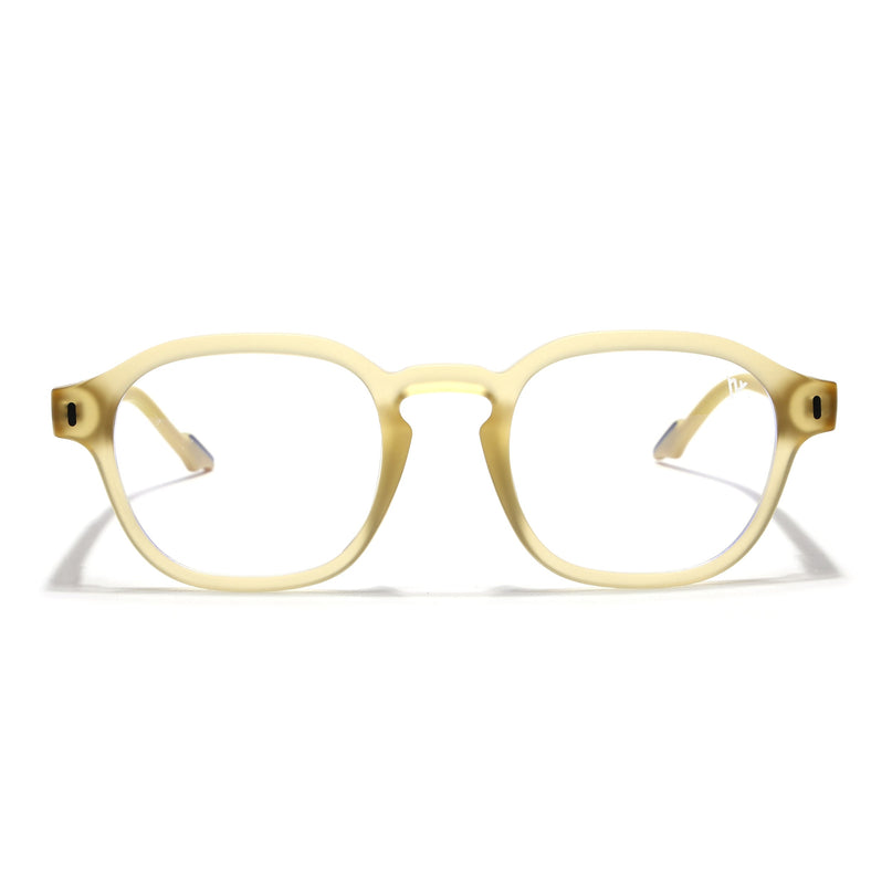 Voyage Yellow Wayfarer Eyeglasses for Men & Women (SV004FMG7459-C7)