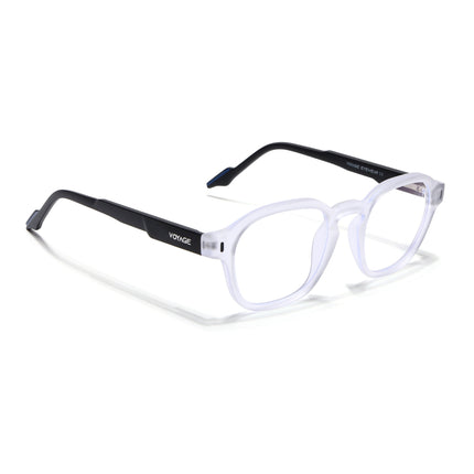 Voyage Transparent Wayfarer Eyeglasses for Men & Women (SV004FMG7460-C8)