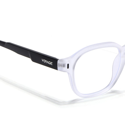 Voyage Transparent Wayfarer Eyeglasses for Men & Women (SV004FMG7460-C8)