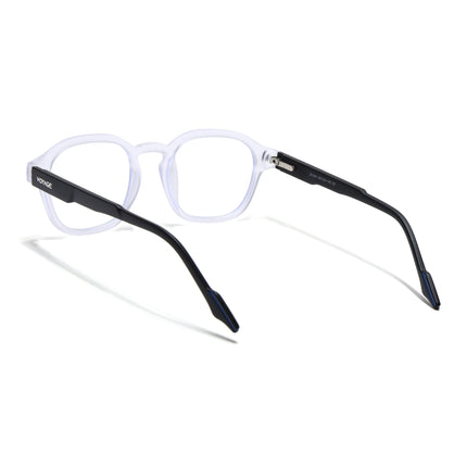 Voyage Transparent Wayfarer Eyeglasses for Men & Women (SV004FMG7460-C8)