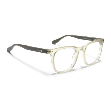 Voyage Green Square Eyeglasses for Men & Women (SV005FMG7468-C8)