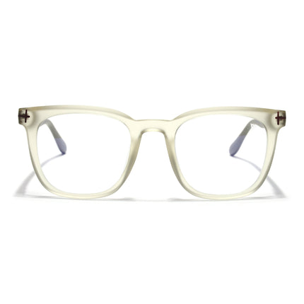 Voyage Green Square Eyeglasses for Men & Women (SV005FMG7468-C8)