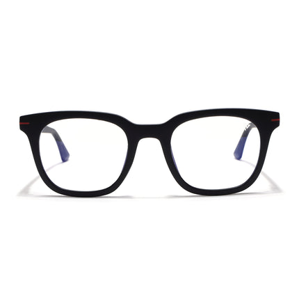 Voyage Black Wayfarer Eyeglasses for Men & Women (SV007FMG7477-C1)