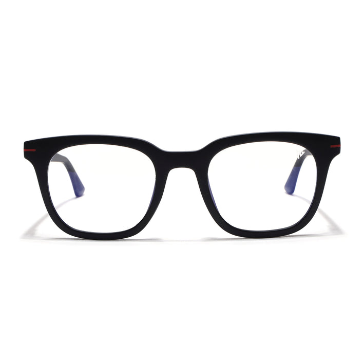 Voyage Black Wayfarer Eyeglasses for Men & Women (SV007FMG7477-C1)