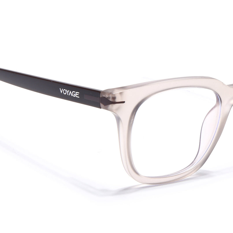 Voyage Brown Wayfarer Eyeglasses for Men & Women (SV007FMG7483-C7)