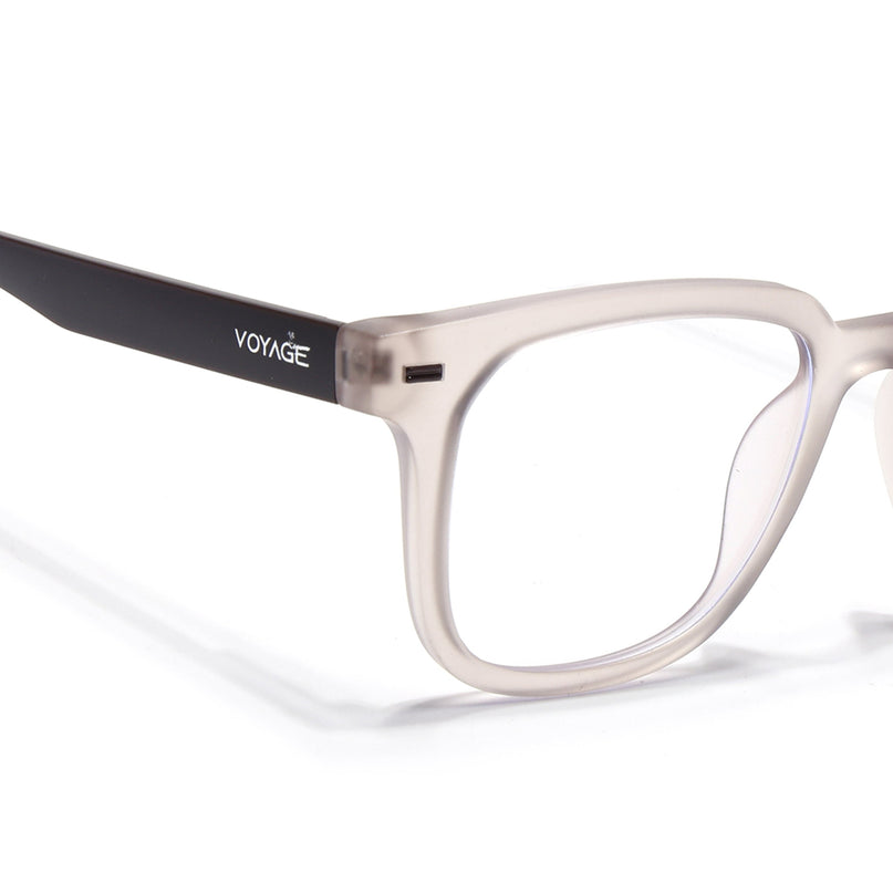 Voyage Brown Square Eyeglasses for Men & Women (SV009FMG7499-C7)