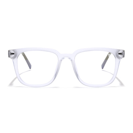 Voyage Transparent Square Eyeglasses for Men & Women (SV009FMG7500-C8)