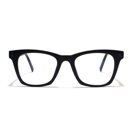 Voyage Black Wayfarer Eyeglasses for Men & Women (SV010FMG7502-C2)