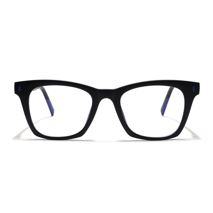 Voyage Black Wayfarer Eyeglasses for Men & Women (SV010FMG7502-C2)