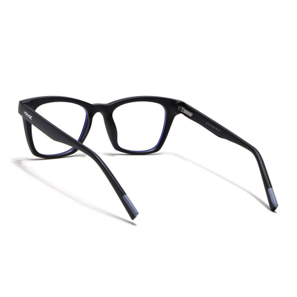 Voyage Black Wayfarer Eyeglasses for Men & Women (SV010FMG7503-C3)