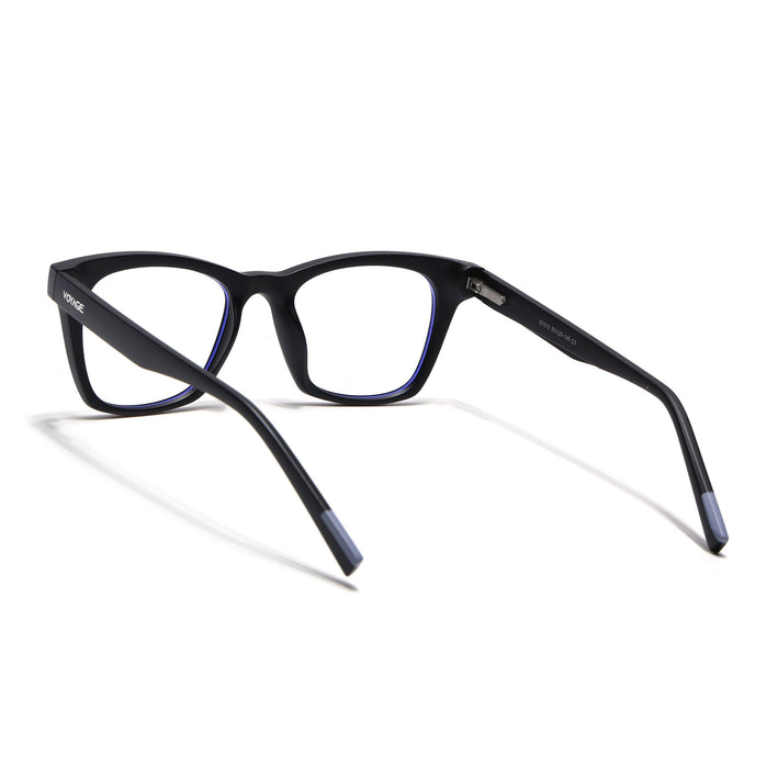 Voyage Black Wayfarer Eyeglasses for Men & Women (SV010FMG7503-C3)