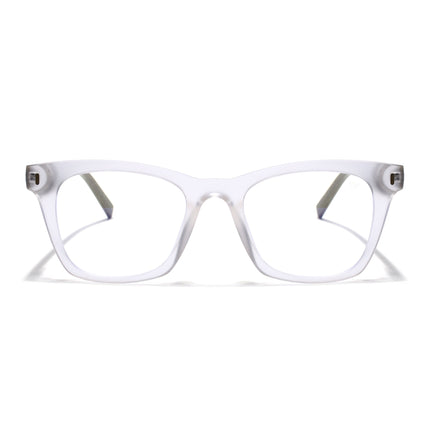 Voyage Transparent Wayfarer Eyeglasses for Men & Women (SV010FMG7508-C8)