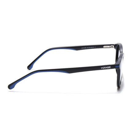 Wayfarer Polarized Sunglasses for Men & Women (Black Lens | Black Frame - PMG7397)