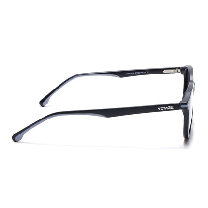 Wayfarer Polarized Sunglasses for Men & Women (Black Lens | Black Frame - PMG7399)