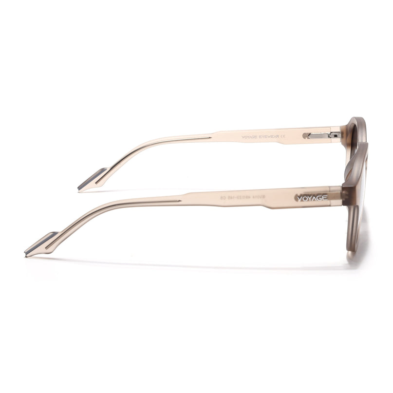 Wayfarer Polarized Sunglasses for Men & Women (Black Lens | Brown Frame - PMG7426)