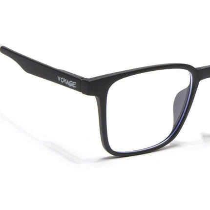 Voyage Black Square Eyeglasses for Men & Women (T001FMG7172-C1)