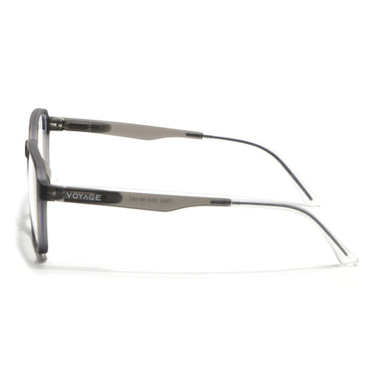 Voyage Grey Square Eyeglasses for Men & Women (T002FMG7178-C2)