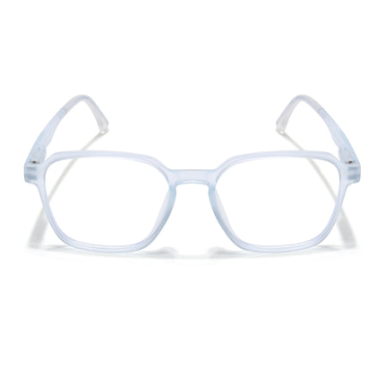 Voyage Aqua Square Eyeglasses for Men & Women (T002FMG7181-C5)