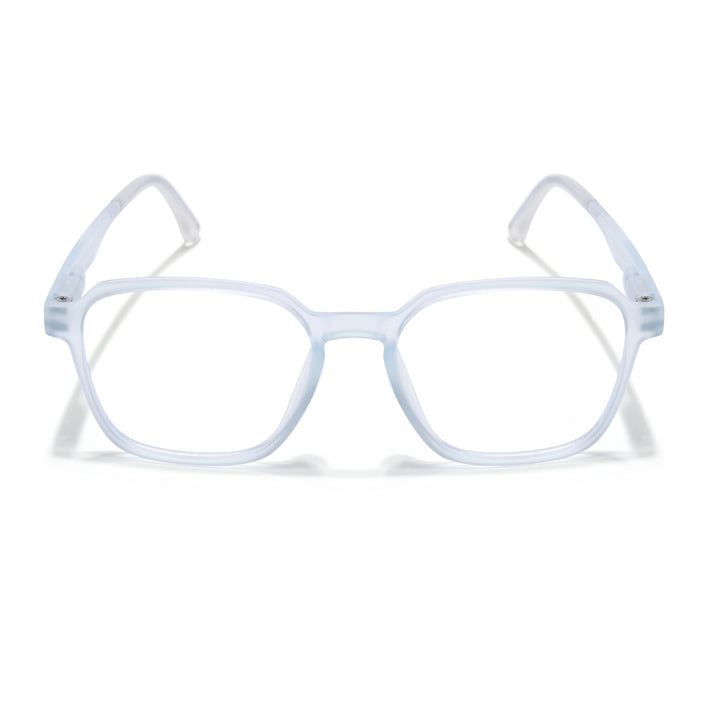 Voyage Aqua Square Eyeglasses for Men & Women (T002FMG7181-C5)