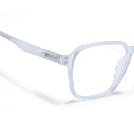 Voyage Aqua Square Eyeglasses for Men & Women (T002FMG7181-C5)