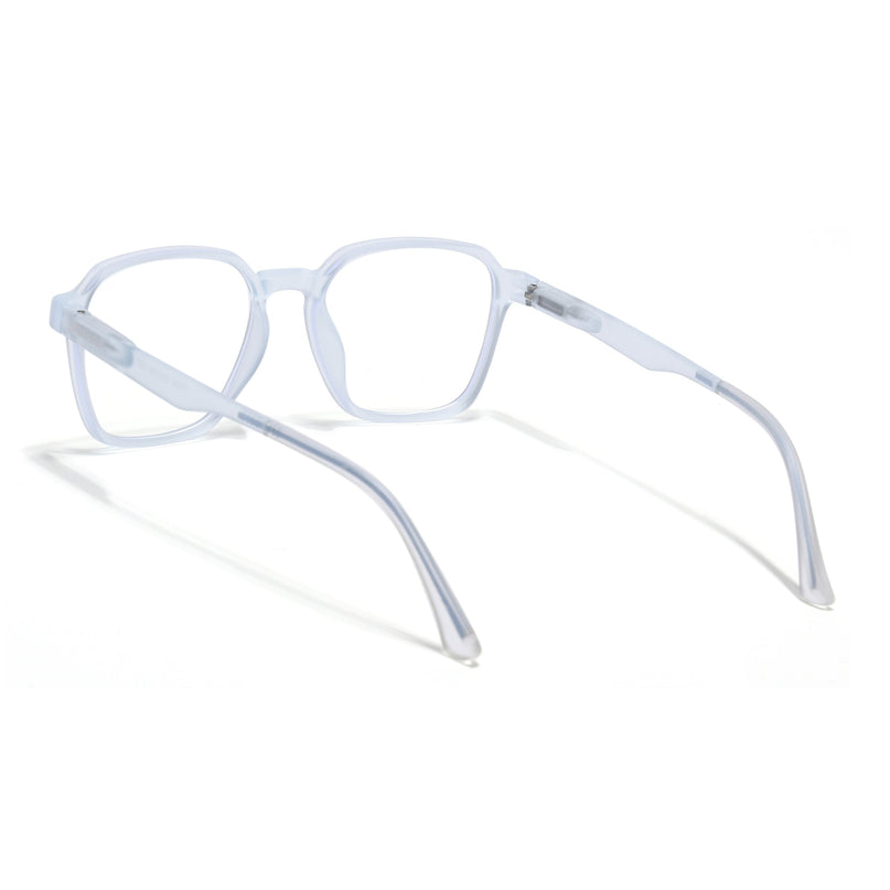Voyage Aqua Square Eyeglasses for Men & Women (T002FMG7181-C5)
