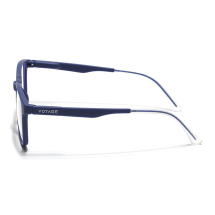 Voyage Blue Square Eyeglasses for Men & Women (T003FMG7184-C3)