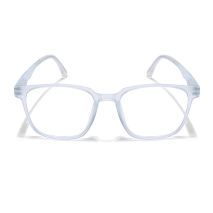 Voyage Aqua Square Eyeglasses for Men & Women (T003FMG7186-C5)