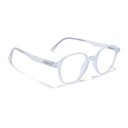 Voyage Aqua Round Eyeglasses for Men & Women (T006FMG7191-C5)