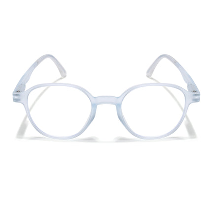Voyage Aqua Round Eyeglasses for Men & Women (T006FMG7191-C5)
