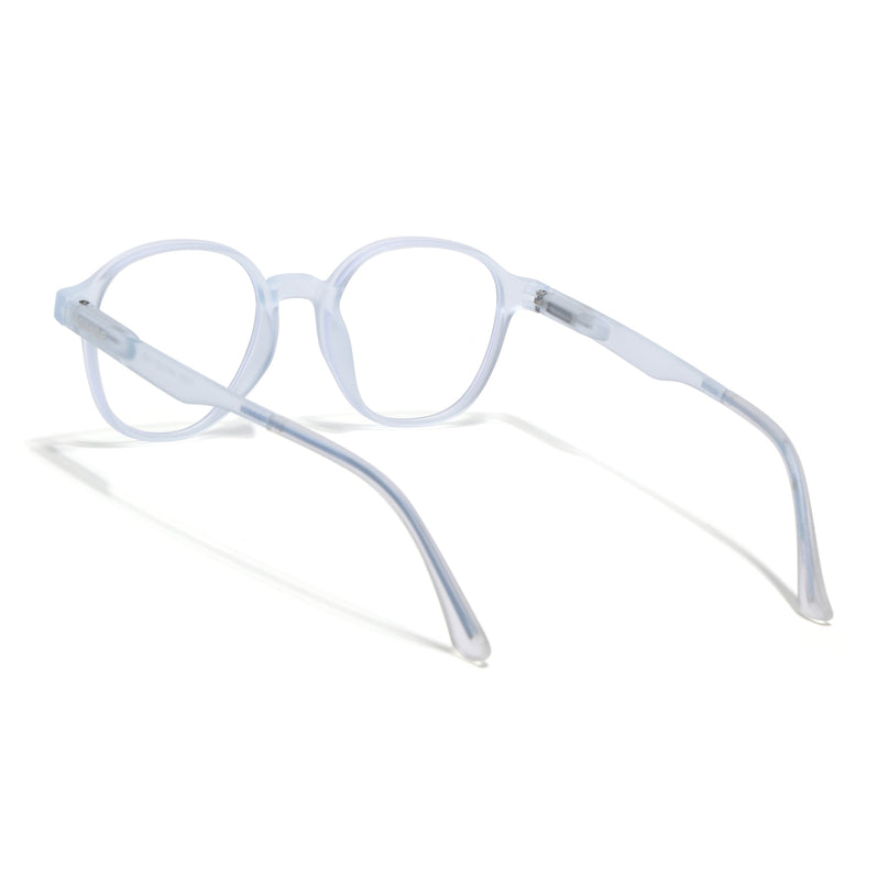 Voyage Aqua Round Eyeglasses for Men & Women (T006FMG7191-C5)