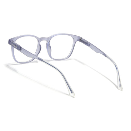 Voyage Light Grey Round Eyeglasses for Men & Women (T011FMG7195-C4)